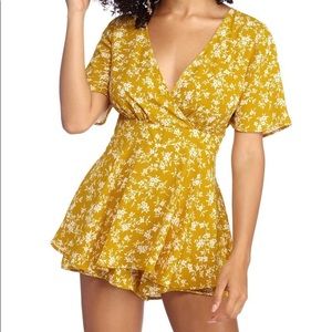 Floral Romper